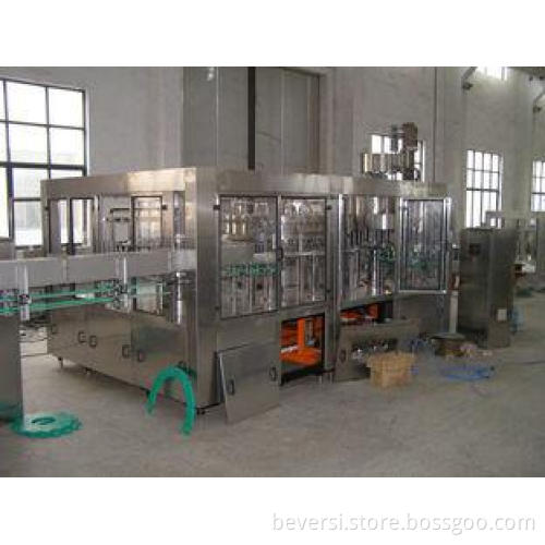 Automatic Aseptic Glass Bottle Carbonated Drink Filling Mac
